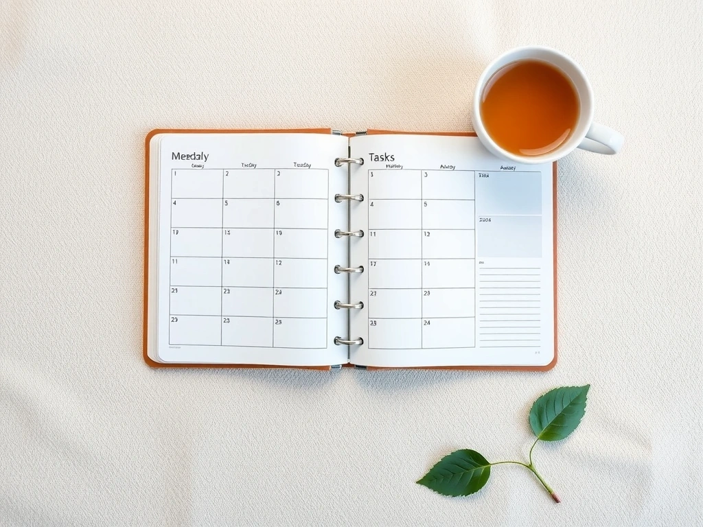 Týdenní diář s úkoly